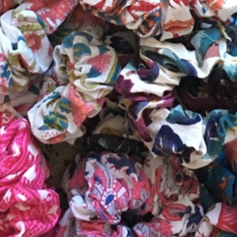 NEW handmade scrunchies!